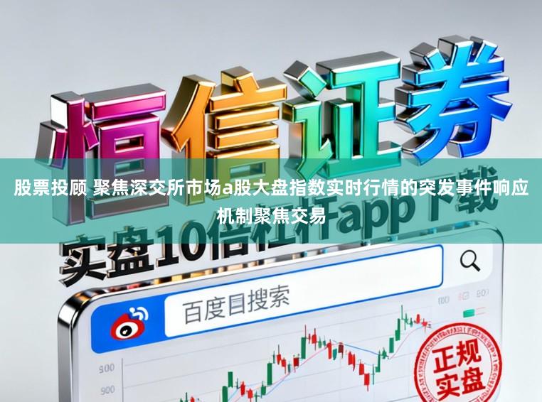 股票投顾 聚焦深交所市场a股大盘指数实时行情的突发事件响应机制聚焦交易