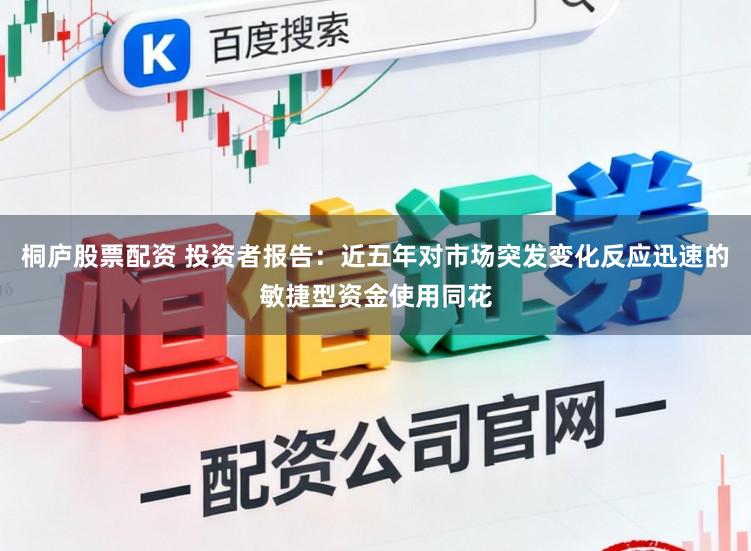 桐庐股票配资 投资者报告：近五年对市场突发变化反应迅速的敏捷型资金使用同花