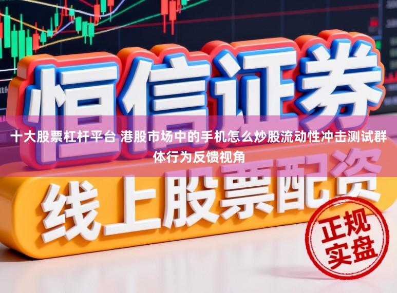 十大股票杠杆平台 港股市场中的手机怎么炒股流动性冲击测试群体行为反馈视角