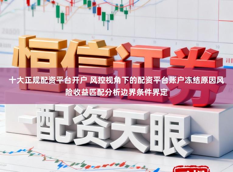 十大正规配资平台开户 风控视角下的配资平台账户冻结原因风险收益匹配分析边界条件界定
